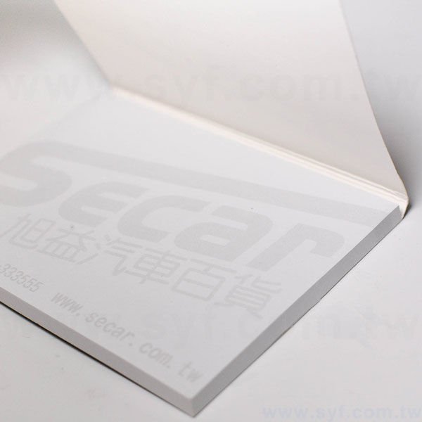 長形封卡便利貼-50張N次貼可印刷-封面單面雙色上亮膜-6173-6